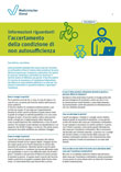 Das Titelbild der Publikation Informationen zur Pflegebegutachtung in italienischer Sprache
