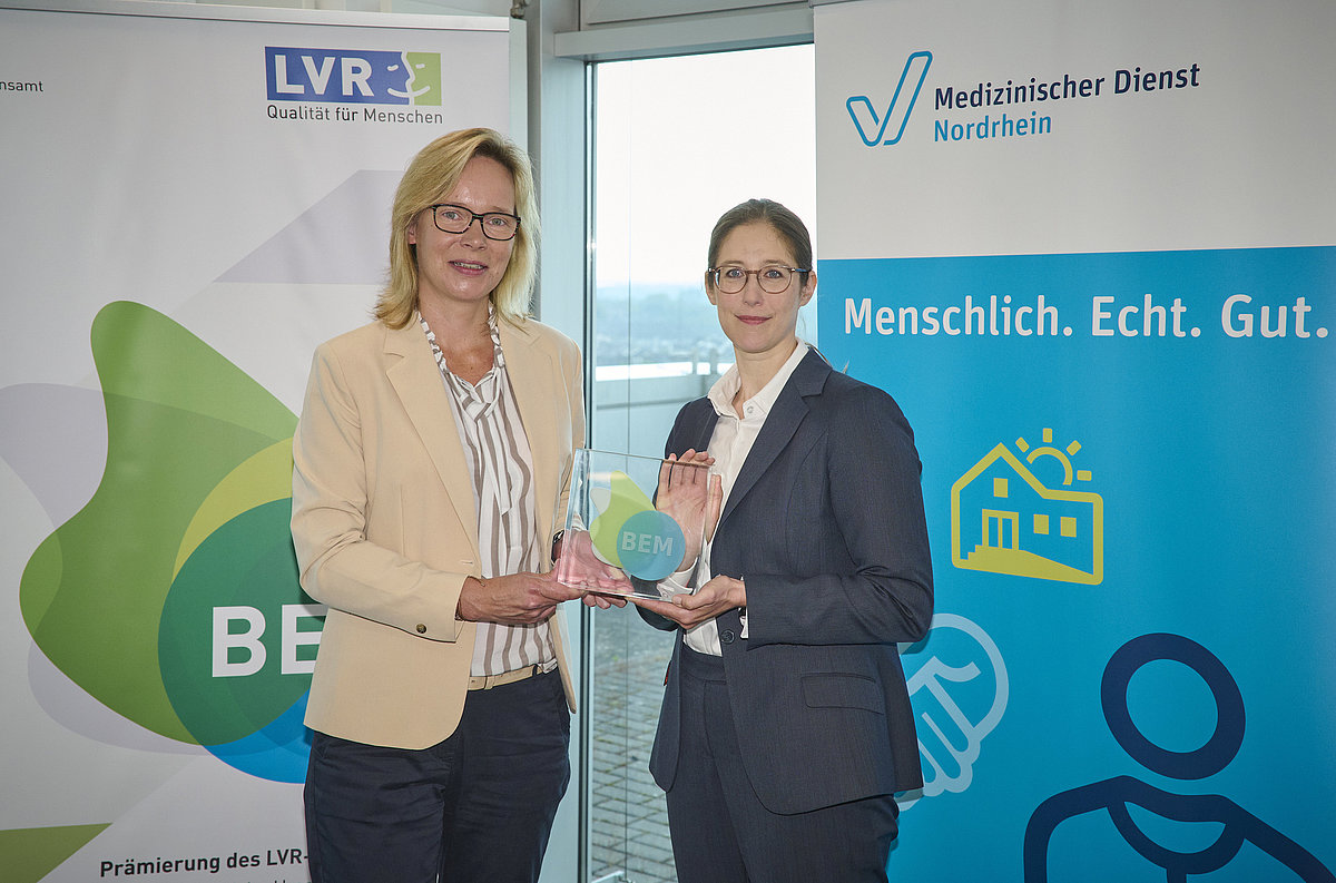Medizinischer Dienst Nordrhein mit 10.000 Euro vom LVR Medizinischer Dienst Medizinischer Dienst Nordrhein mit 10.000 Euro vom LVR Medizinischer Dienst